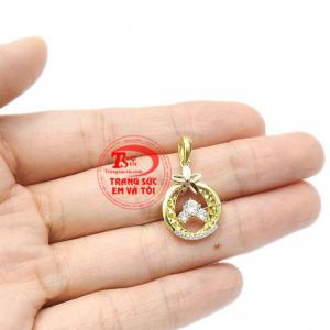  Mặt dây vàng tây phong cách bảo hành uy tín