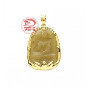 Mặt phật bọc vàng tuổi tuất-hợi dành riêng cho phái mạnh.