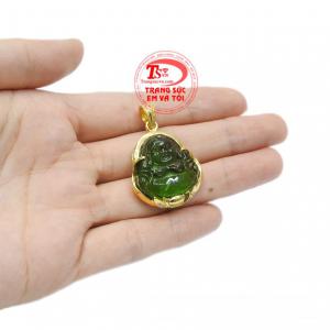 Mặt phật di lặc bọc vàng tây bảo hành chu đáo, giao hàng toàn quốc.