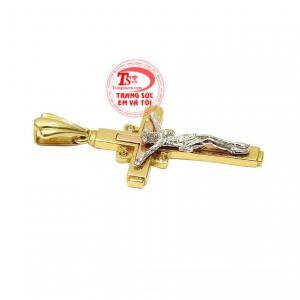 Thánh giá vàng là trang sức được nhiều người ưa chuộng vừa đem lại vẻ đẹp vừa mang đến an lành.