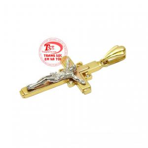 Mặt thánh giá vàng cầu nguyện Hàn Quốc đảm bảo chất lượng sản phẩm.