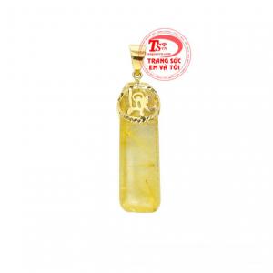 Từ lâu, thạch anh tóc vàng luôn được biết đến là loại đá biểu tượng cho sự giàu có, thịnh vượng. 