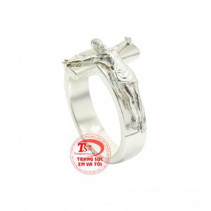 Nhẫn bạc jesus tinh tế giao hàng trên toàn quốc.