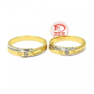 Sản phẩm sẽ là sự lựa chọn hoàn hảo dành cho những cặp đôi theo phong cách nhẹ nhàng và không quá phô trương.