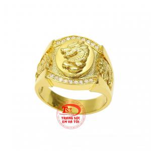 Nhẫn nam rồng chất lượng sự lựa chọn hoàn hảo dành cho phái mạnh nhận đặt chế tác theo yêu cầu.
