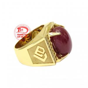 Trong phong thủy, đá Ruby là viên đá hộ mệnh cho người sinh tháng 7 và mang đến may mắn cho những người mang mệnh Thổ và Hỏa.