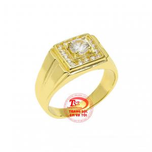 Chiếc nhẫn này đem lại vẻ điển trai và nam tính hợp với xu hướng hiện nay.