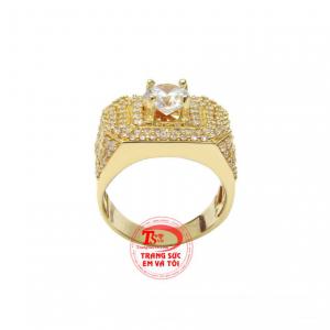 Nhẫn vàng nam là mẫu trang sức được nhiều người lựa chọn.