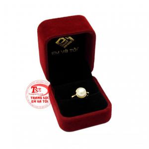 Nhẫn ngọc trai chất lượng thanh toán an toàn.