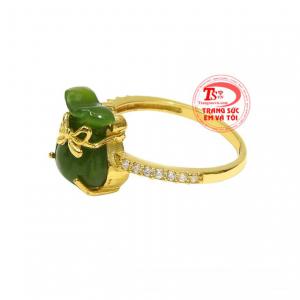 Nhẫn nữ nephrite tiền tài đảm bảo chất lượng, sự lựa chọn hoàn hảo dành cho bạn.