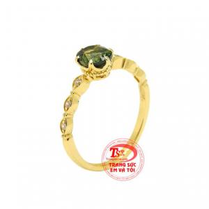 Nhẫn nữ sapphire ấn tượng mang đến nét đẹp duyên dáng, phong cách và hợp xu hướng. 