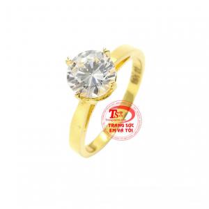 Mỗi chiếc nhẫn đều mang phong cách riêng và chiếc nhẫn này sẽ phù hợp cho những cô nàng yêu thích phong cách dịu dàng và không quá phô trương.
