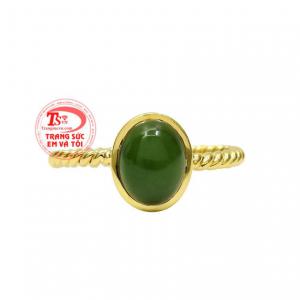 Sản phẩm chế tác từ vàng tây 18k đảm bảo độ bền đẹp với thời gian.