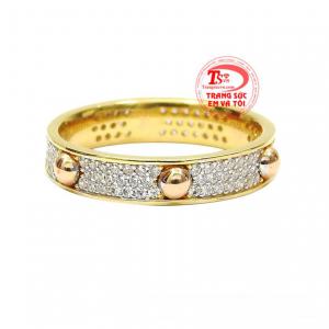 Nhẫn vàng cá tính phái đẹp nhận đặt chế tác theo yêu cầu.