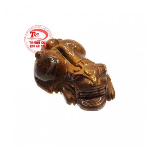 Tỳ hưu mắt hổ thiên nhiên đẹp dành cho người mệnh kim và mệnh thổ. 