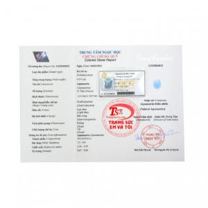 Sản phẩm có thể làm mặt dây hoặc mặt nhẫn bọc vàng.
