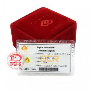 Sapphire được coi là viên đá tri thức, lãnh đạo sáng suốt và trung thực đem lại sự hưng thịnh đến cho người dùng.