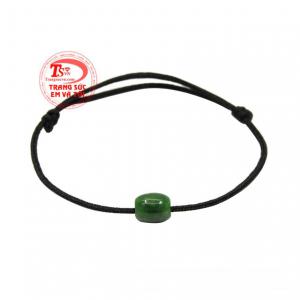 Vòng tay cẩm thạch an nhiên chế tác hình dạng lu thống mang đến vẻ mới lạ cho sản phẩm.