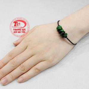 Vòng tay ngọc cẩm thạch phúc lộc giao hàng tận nơi.