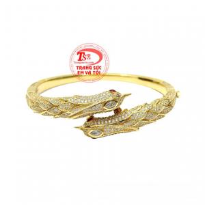Vòng tay phượng hoàng quý phái nhận đặt chế tác theo yêu cầu.