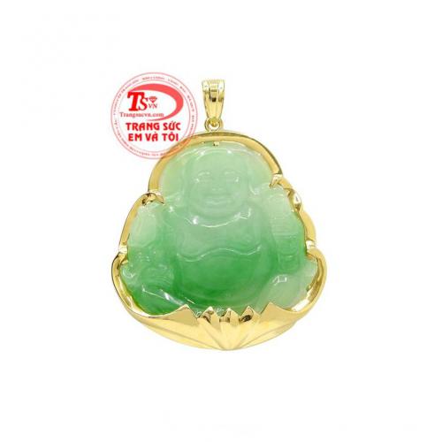 Mặt phật di lặc jadeite an khang