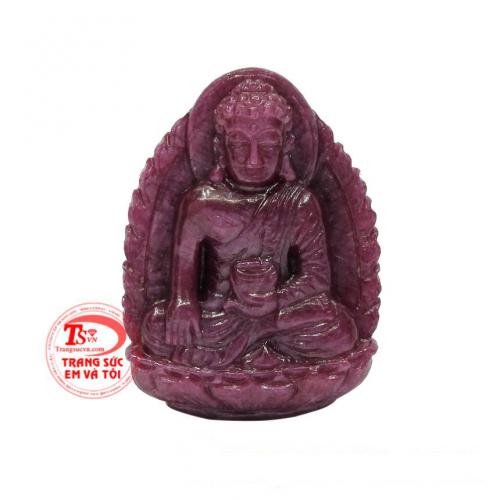 Phật A Di Đà Ruby an nhiên