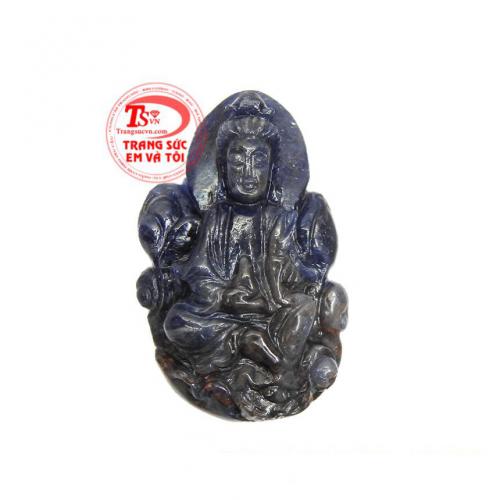 Phật Quan Âm saphir tịnh tâm