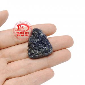 Phật Quan Âm saphir thiện lành giao hàng tận nơi.