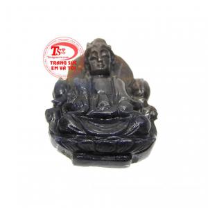Phật Quan Âm saphir thịnh vượng sự lựa chọn hoàn mỹ cho người mệnh Thủy và Mộc.