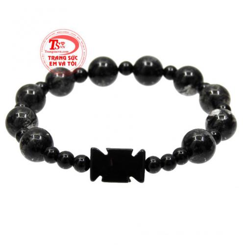 Chuỗi mân côi thạch anh tóc an lành