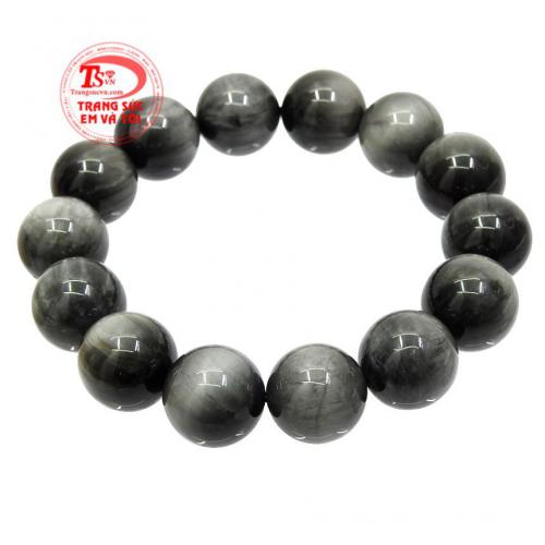 Chuỗi tay thạch anh mắt mèo