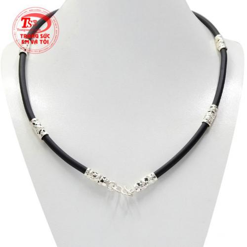 Dây cao su bọc rồng bạc