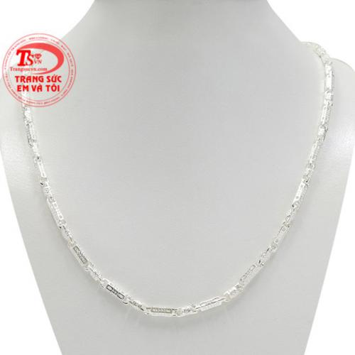 Dây chuyền bạc kim tiền