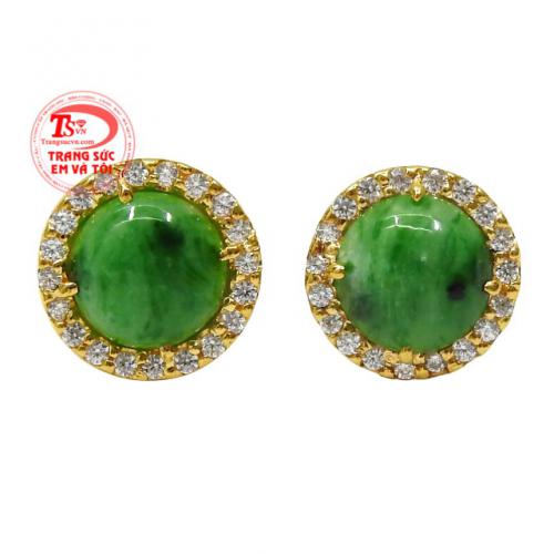 Hoa tai cẩm thạch tài lộc