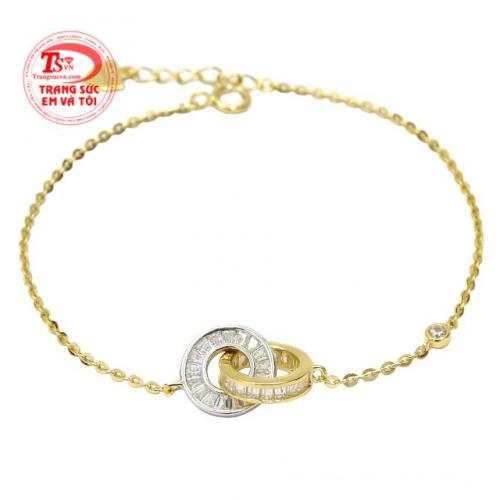 Lắc nữ vàng tây ấn tượng