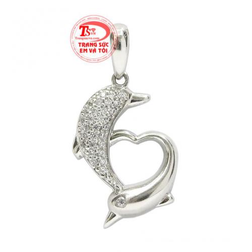 Mặt dây cá heo dễ thương