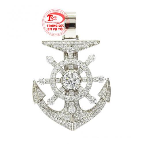 Mặt dây nam vàng trắng đẹp