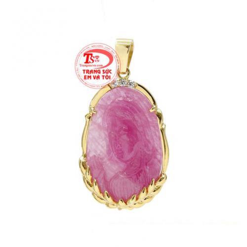 Mặt Đức Mẹ Ruby Thánh Thiện