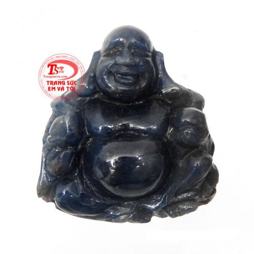 Mặt Phật Di Lặc saphir vui vẻ