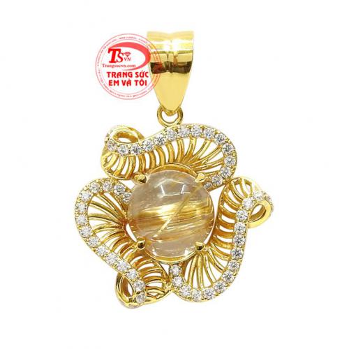 Mặt thạch anh tóc thanh lịch