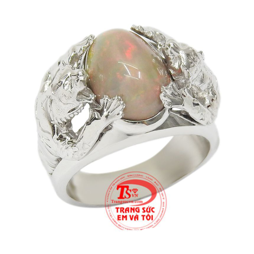 Đá opal có khả năng đẩy lùi những năng lượng tiêu cực, bảo vệ người đeo khỏi những điềm xấu, đem lại bình an và may mắn.