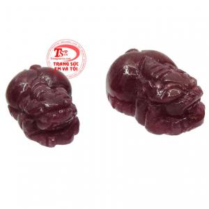 Cặp tỳ hưu ruby phú quý thanh toán an toàn.