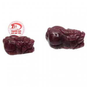 Cặp tỳ hưu ruby thịnh vượng giao hàng nhanh trên toàn quốc.