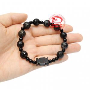 Chuỗi mân côi thạch anh tóc an lành mang đến nhiều bình an, thịnh vượng đến cho người đeo.