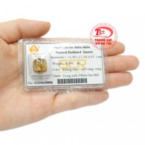 Không chỉ để làm đẹp mang theo đá thạch anh tóc bên mình giúp đem lại nhiều vận may về tài lộc và sức khỏe đến cho người dùng. 