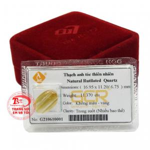 Thạch anh tóc vàng có tác dụng điều hòa lưu thông khí huyết, không những thế còn giúp dùng giảm căng thẳng, lo âu, mệt mỏi.