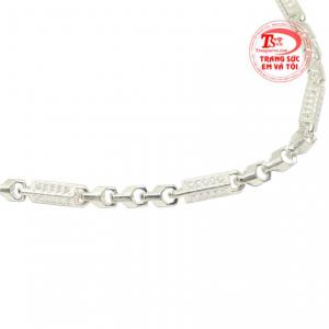 Dây chuyền bạc nam thời thượng giao hàng tận nơi.