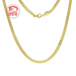 Dây chuyền vàng chất lượng vàng 10k bảo hành uy tín