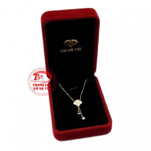 Dây chuyền vàng tây nữ tính giao hàng nhanh trên toàn quốc.