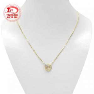 Dây chuyền vàng thanh tú là sản phẩm mới được nhiều khách hàng yêu thích.